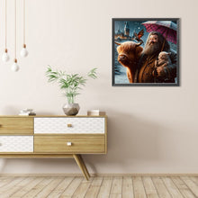 Load image into Gallery viewer, AB Diamond Painting - Full Round - Highland yak (40*40CM)