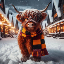 Load image into Gallery viewer, AB Diamond Painting - Full Round - Highland yak (40*40CM)