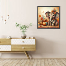 Load image into Gallery viewer, AB Diamond Painting - Full Round - Autumn elephant (40*40CM)