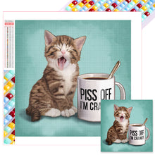 Load image into Gallery viewer, Diamond Painting - Full Square - Cat (30*30CM)
