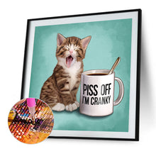 Load image into Gallery viewer, Diamond Painting - Full Square - Cat (30*30CM)