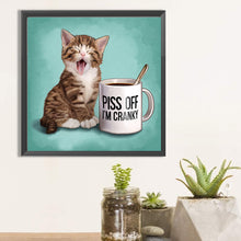 Load image into Gallery viewer, Diamond Painting - Full Square - Cat (30*30CM)