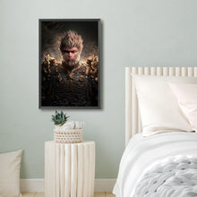 Load image into Gallery viewer, Diamond Painting - Full Round - Black Monkey (40*60CM)