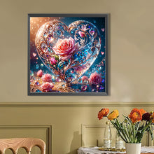 Load image into Gallery viewer, AB Diamond Painting - Full Round - Love rose (40*40CM)