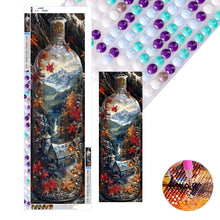 Load image into Gallery viewer, Diamond Painting - Full Round - Four seasons magic glass bottle fantasy scenery (30*90CM)