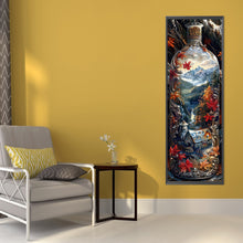 Load image into Gallery viewer, Diamond Painting - Full Round - Four seasons magic glass bottle fantasy scenery (30*90CM)