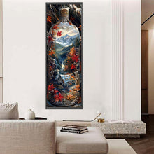 Load image into Gallery viewer, Diamond Painting - Full Round - Four seasons magic glass bottle fantasy scenery (30*90CM)