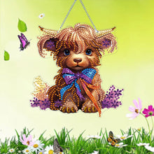 Load image into Gallery viewer, Acrylic Special Shape Animal 5D DIY Diamond Painting Dots Pendant for Art Crafts