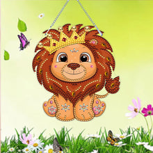 Load image into Gallery viewer, Acrylic Special Shape Animal 5D DIY Diamond Painting Dots Pendant for Art Crafts