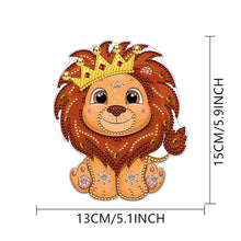 Load image into Gallery viewer, Acrylic Special Shape Animal 5D DIY Diamond Painting Dots Pendant for Art Crafts