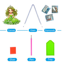 Load image into Gallery viewer, Acrylic Special Shape Animal 5D DIY Diamond Painting Dots Pendant for Art Crafts