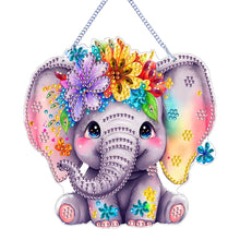 Load image into Gallery viewer, Acrylic Special Shape Animal 5D DIY Diamond Painting Dots Pendant for Art Crafts