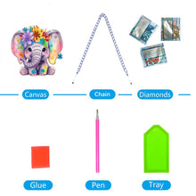 Load image into Gallery viewer, Acrylic Special Shape Animal 5D DIY Diamond Painting Dots Pendant for Art Crafts