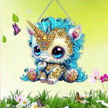 Load image into Gallery viewer, Acrylic Special Shape Animal 5D DIY Diamond Painting Dots Pendant for Art Crafts