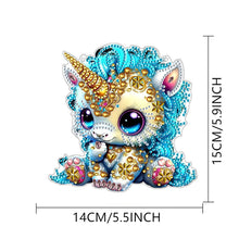 Load image into Gallery viewer, Acrylic Special Shape Animal 5D DIY Diamond Painting Dots Pendant for Art Crafts