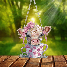 Load image into Gallery viewer, Acrylic Special Shape Animal 5D DIY Diamond Painting Dots Pendant for Art Crafts