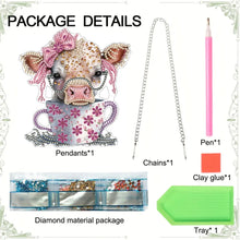 Load image into Gallery viewer, Acrylic Special Shape Animal 5D DIY Diamond Painting Dots Pendant for Art Crafts