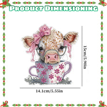 Load image into Gallery viewer, Acrylic Special Shape Animal 5D DIY Diamond Painting Dots Pendant for Art Crafts