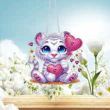Load image into Gallery viewer, Acrylic Special Shape Animal 5D DIY Diamond Painting Dots Pendant for Art Crafts