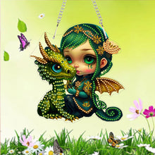 Load image into Gallery viewer, Acrylic Special Shape Animal 5D DIY Diamond Painting Dots Pendant for Art Crafts