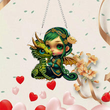 Load image into Gallery viewer, Acrylic Special Shape Animal 5D DIY Diamond Painting Dots Pendant for Art Crafts