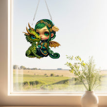 Load image into Gallery viewer, Acrylic Special Shape Animal 5D DIY Diamond Painting Dots Pendant for Art Crafts