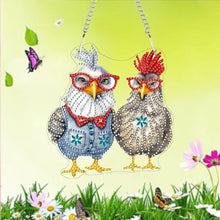 Load image into Gallery viewer, Acrylic Special Shape Animal 5D DIY Diamond Painting Dots Pendant for Art Crafts