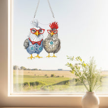 Load image into Gallery viewer, Acrylic Special Shape Animal 5D DIY Diamond Painting Dots Pendant for Art Crafts