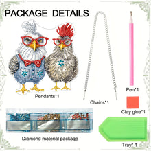 Load image into Gallery viewer, Acrylic Special Shape Animal 5D DIY Diamond Painting Dots Pendant for Art Crafts