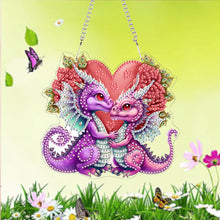 Load image into Gallery viewer, Acrylic Special Shape Animal 5D DIY Diamond Painting Dots Pendant for Art Crafts