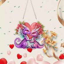 Load image into Gallery viewer, Acrylic Special Shape Animal 5D DIY Diamond Painting Dots Pendant for Art Crafts