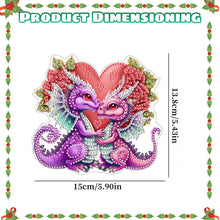 Load image into Gallery viewer, Acrylic Special Shape Animal 5D DIY Diamond Painting Dots Pendant for Art Crafts