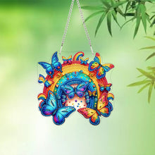 Load image into Gallery viewer, Acrylic Special Shape Animal 5D DIY Diamond Painting Dots Pendant for Art Crafts