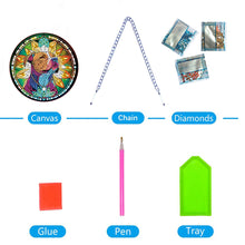 Load image into Gallery viewer, Acrylic Special Shape Animal 5D DIY Diamond Painting Dots Pendant for Art Crafts