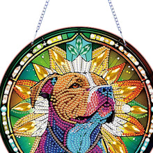 Load image into Gallery viewer, Acrylic Special Shape Animal 5D DIY Diamond Painting Dots Pendant for Art Crafts