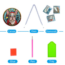 Load image into Gallery viewer, Acrylic Special Shape Animal 5D DIY Diamond Painting Dots Pendant for Art Crafts