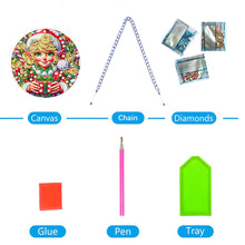 Load image into Gallery viewer, Acrylic Special Shape Animal 5D DIY Diamond Painting Dots Pendant for Art Crafts