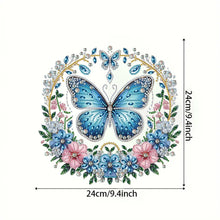 Load image into Gallery viewer, Acrylic Special Shape Butterfly Diamond Painting Hanging Pendant for Wall Window