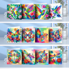 Load image into Gallery viewer, 12Pcs Special Shape Animal DIY Diamond Painting Card for Holiday Party Favors