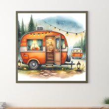 Load image into Gallery viewer, Diamond Painting - Full Round - Camping car (30*30CM)