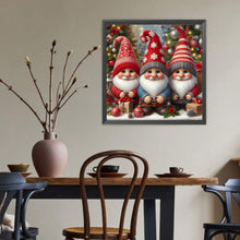 Load image into Gallery viewer, Diamond Painting - Full Round - Christmas gnome (40*40CM)