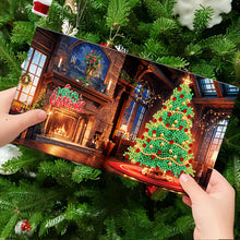 Load image into Gallery viewer, 12Pcs Christmas Special Shape DIY Diamond Painting Card for Holiday Party Favors