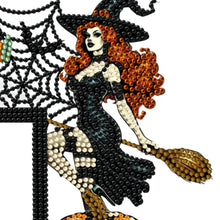 Load image into Gallery viewer, Halloween Cross And Butterfly Diamond Art Door Right Angle Sign for Party Favors