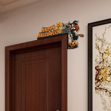 Load image into Gallery viewer, Halloween Cross And Butterfly Diamond Art Door Right Angle Sign for Party Favors