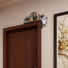 Load image into Gallery viewer, Halloween Cross And Butterfly Diamond Art Door Right Angle Sign for Party Favors