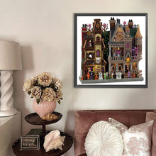 Load image into Gallery viewer, Diamond Painting - Partial Special Shaped - Halloween cemetery (40*40CM)