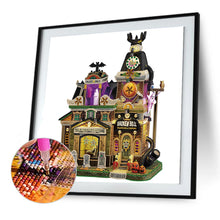 Load image into Gallery viewer, Diamond Painting - Partial Special Shaped - Halloween call (40*40CM)