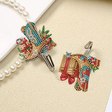 Load image into Gallery viewer, 8Pcs Christmas Diamond Art Hanging Hooks Diamond Painting Hooks DIY Crafts Decor