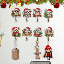 Load image into Gallery viewer, 8Pcs Christmas Diamond Art Hanging Hooks Diamond Painting Hooks DIY Crafts Decor