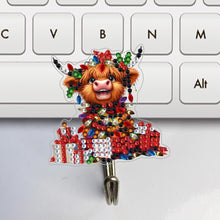 Load image into Gallery viewer, 8Pcs Christmas Diamond Art Hanging Hooks Diamond Painting Hooks DIY Crafts Decor